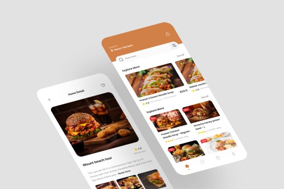 Food Deliver App UI Kit