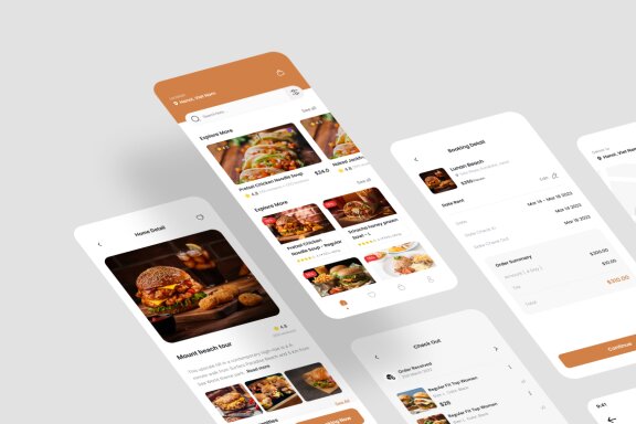 Food Deliver App UI Kit