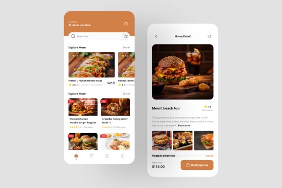 Food Deliver App UI Kit
