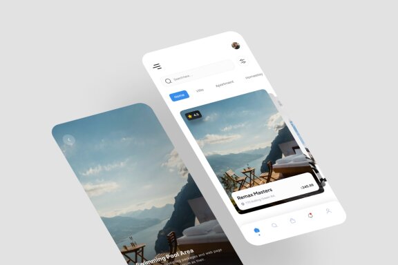 Hotel Booking App UI Kit 