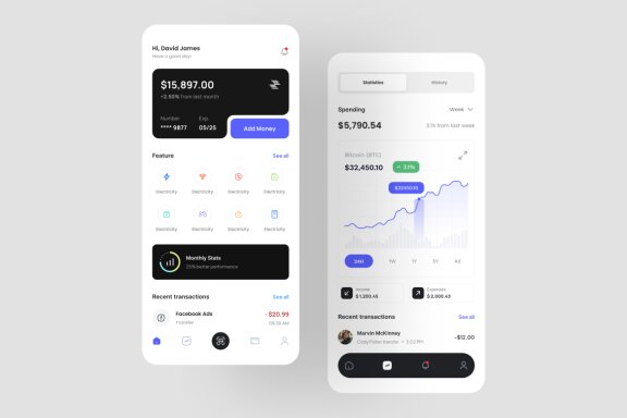 E-Wallet App Ui Kit
