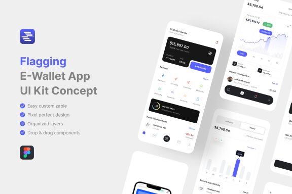 E-Wallet App Ui Kit