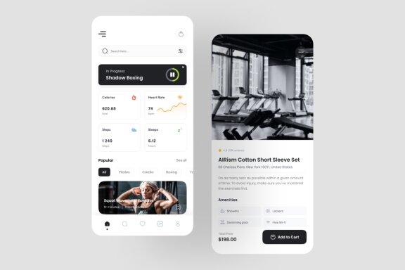 Workout App UI Kit