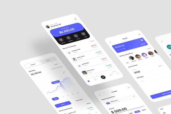 E-Wallet App UI Kit