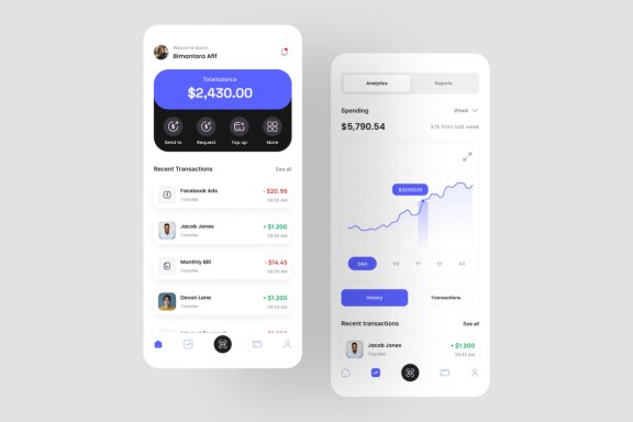 E-Wallet App UI Kit