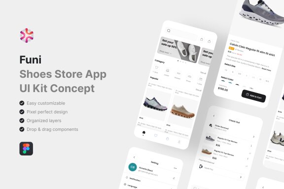 Shoes Store App UI Kit