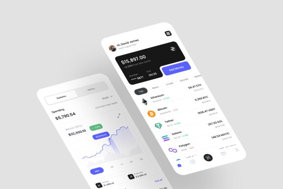 Crypto App UI Kit