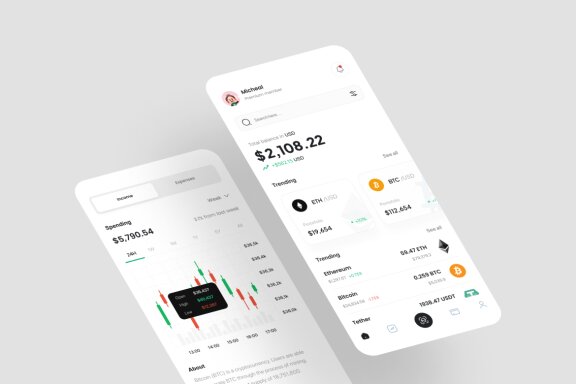 Crypto App UI Kit