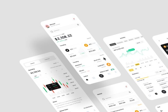 Crypto App UI Kit