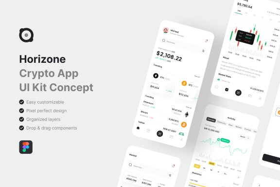 Crypto App UI Kit