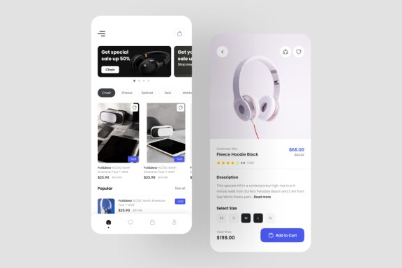 Technology Store App UI Kit