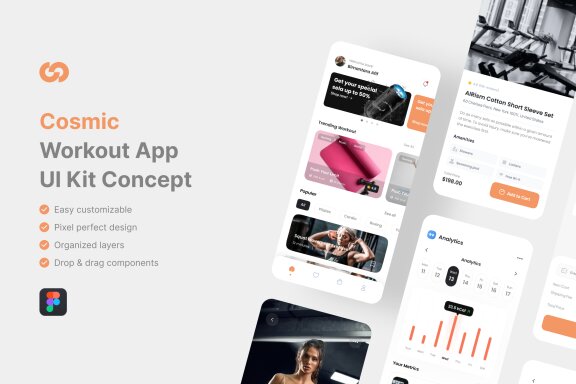 Workout App UI Kit