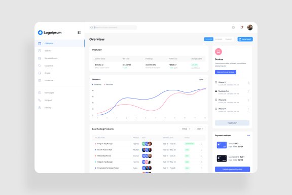 Customer Analytics Dashboard UI Kit