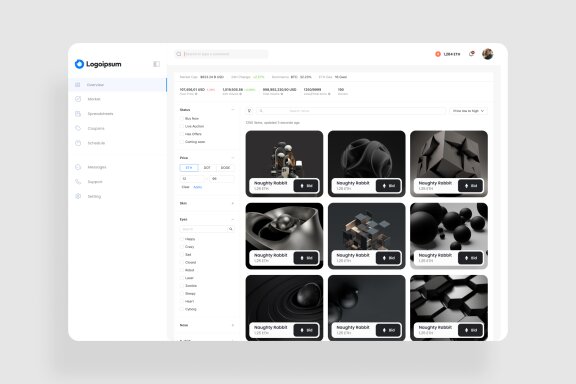 NFT Collection Dashboard UI Kit