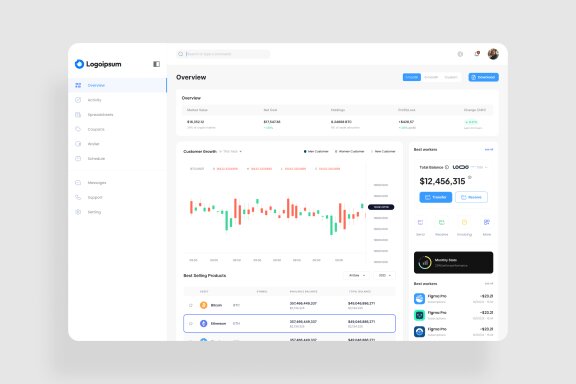 Finance Dashboard UI Kit