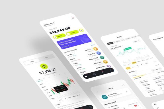 Crypto App Ui Kit
