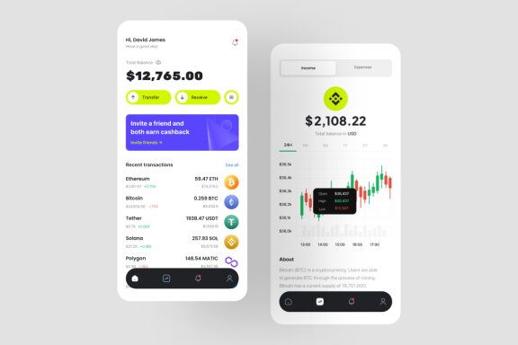 Crypto App Ui Kit