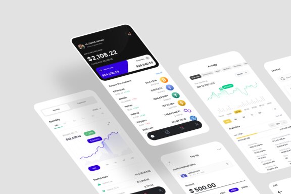 Crypto App Ui Kit