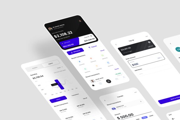 E-Wallet App UI Kit