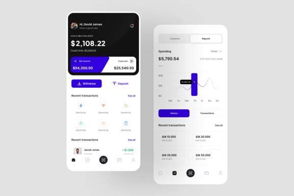 E-Wallet App UI Kit