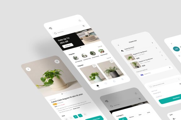 Plant Store App UI Kit