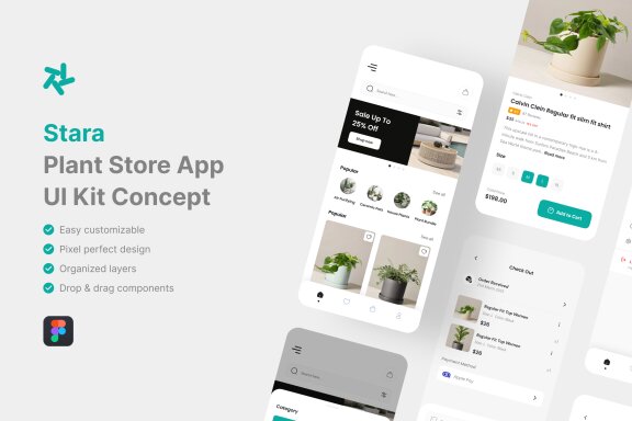 Plant Store App UI Kit