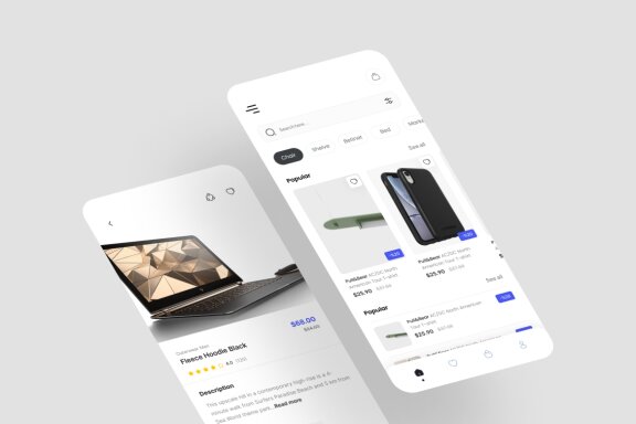 Device Store App UI Kit