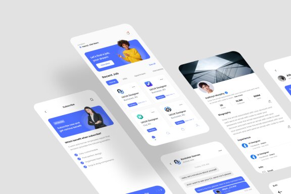 Job Finder App UI Kit