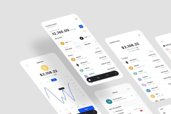 Crypto App Ui Kit