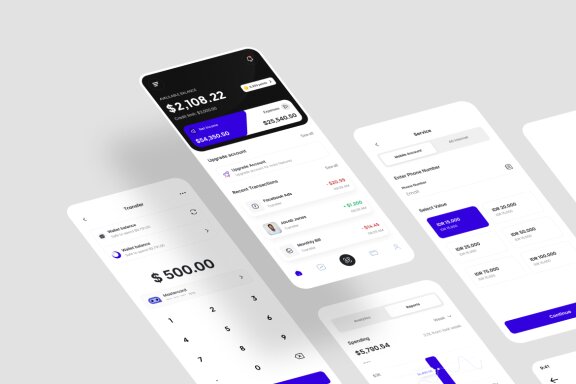 E-Wallet App UI Kit