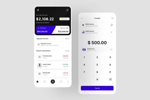 E-Wallet App UI Kit
