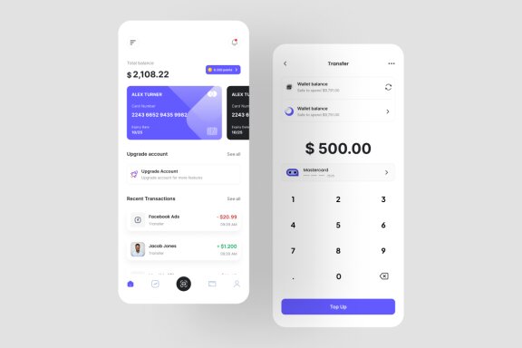 E-Wallet App UI Kit