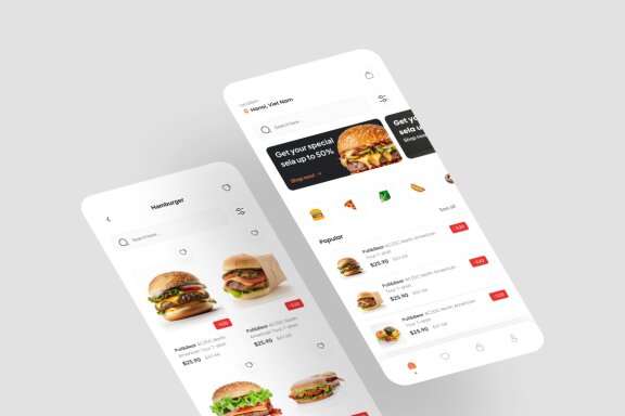 Food Deliver App UI Kit