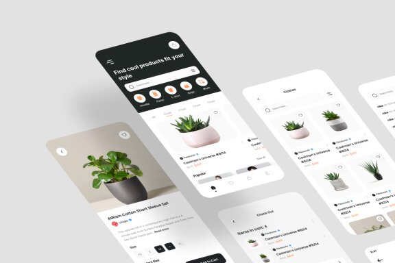 Plant Store App UI Kit