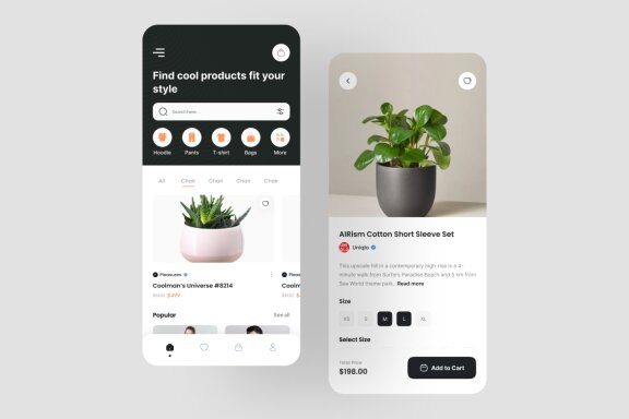 Plant Store App UI Kit