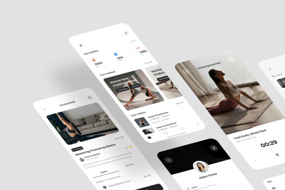 Yoga App UI Kit