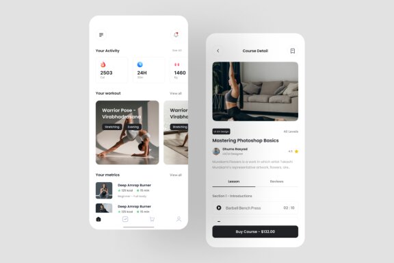 Yoga App UI Kit