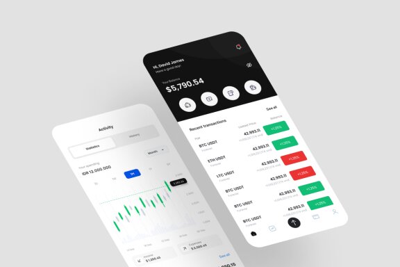 Crypto App UI Kit