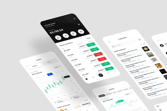Crypto App UI Kit