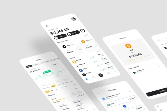 Crypto App Free UI Kit