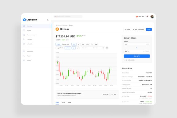 Crypto Dashboard UI Kit