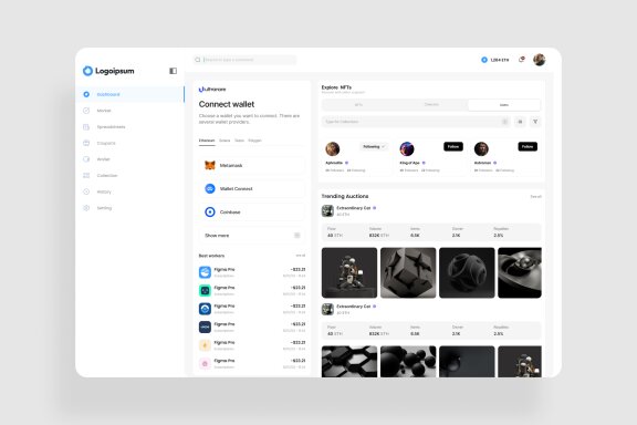 NFT Collection Dashboard UI Kit
