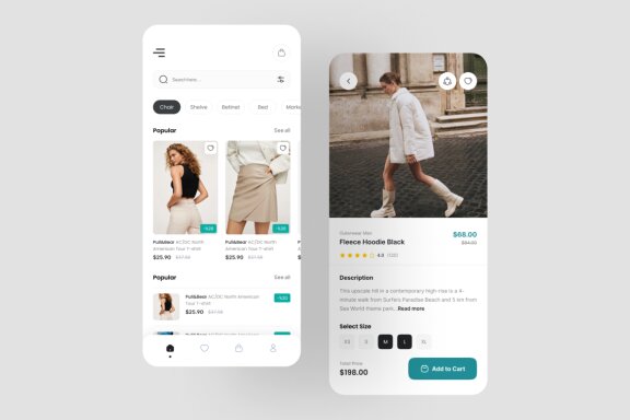 Fashion App UI Kit