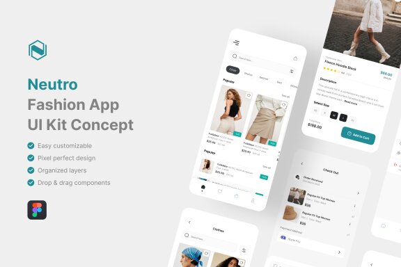 Fashion App UI Kit