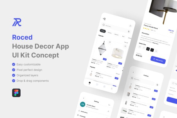 House Decor App UI Kit