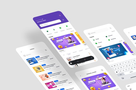 E-Learning App UI Kit
