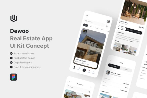 Real Estate App UI Kit