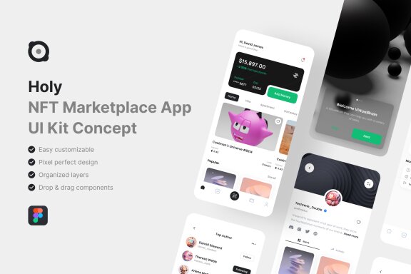 NFT Marketplace App UI Kit