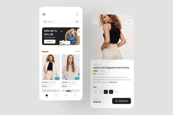 Fashion App UI Kit