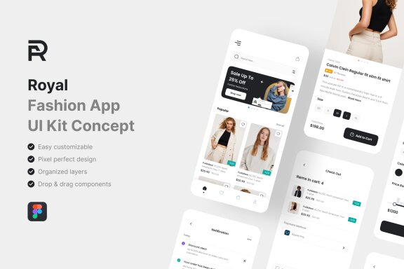 Fashion App UI Kit